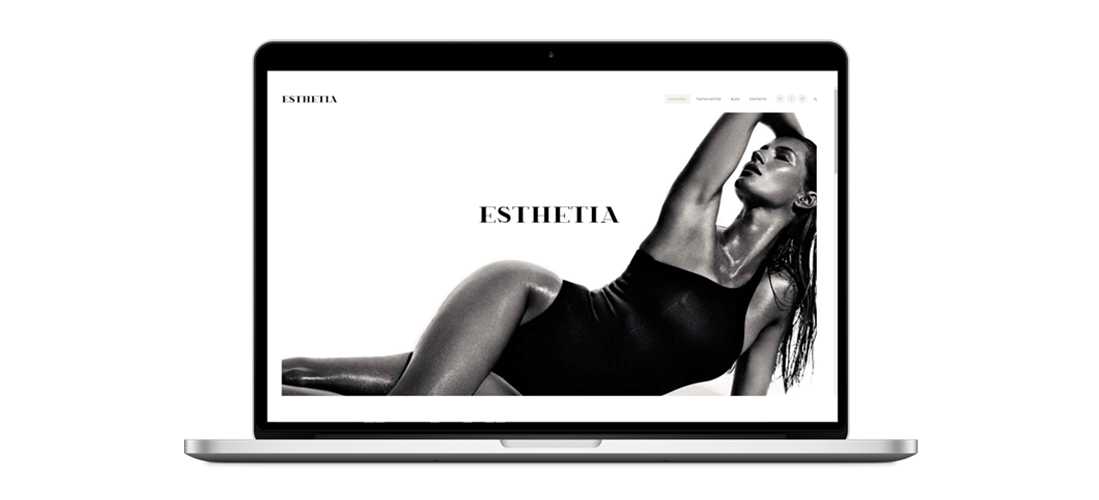 Diseño web Esthetia